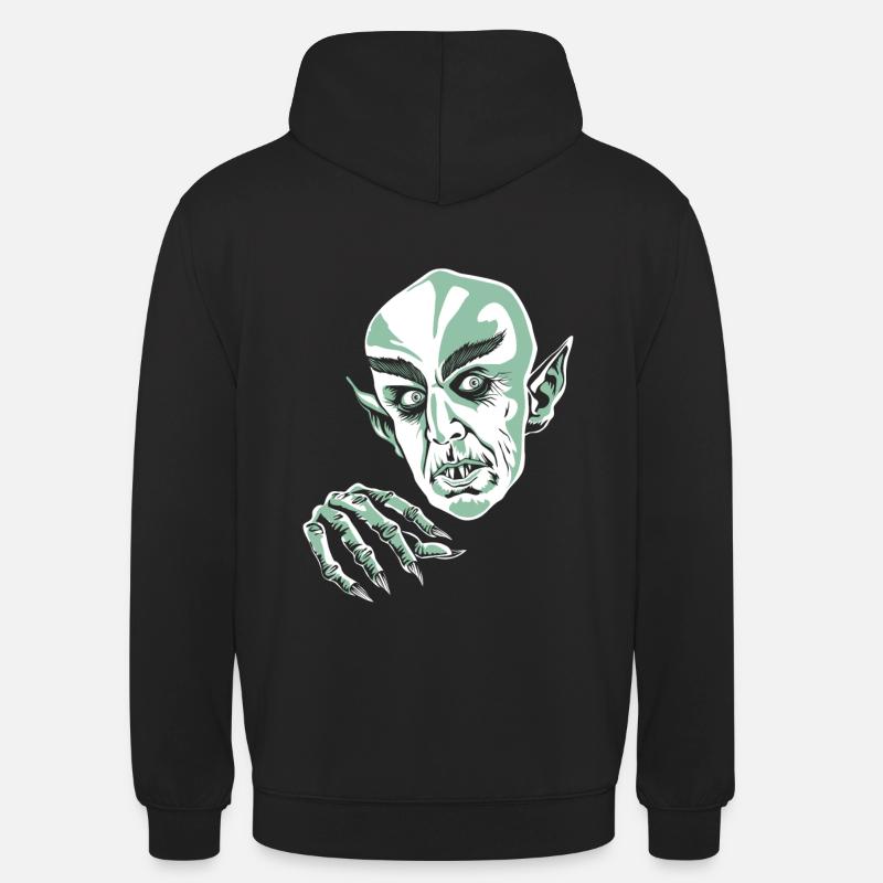 Nosferatu - Felpa con cappuccio unisex - nero