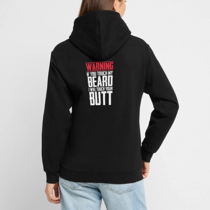 Beard beard beard full beard goatee stubble beard Unisex Hoodie