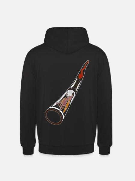 Didgeridoo Didjeridu - Unisex Hoodie - black