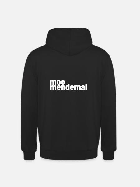 moomendemal funny Saxon Saxony sayings - Unisex Hoodie - black