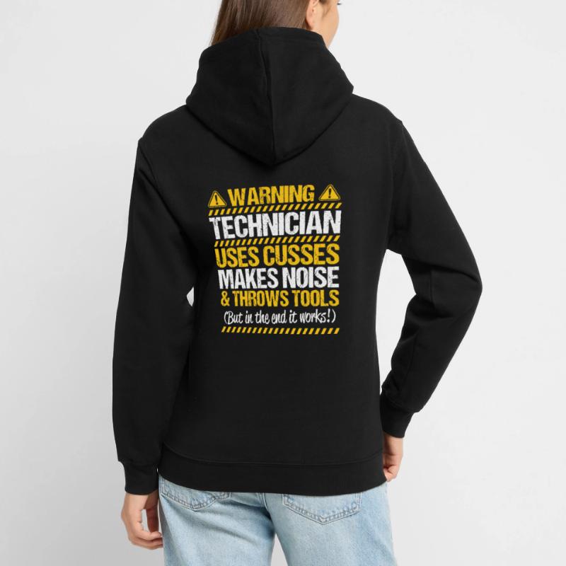 Techniker Technician House Technician Technology Unisex Hoodie