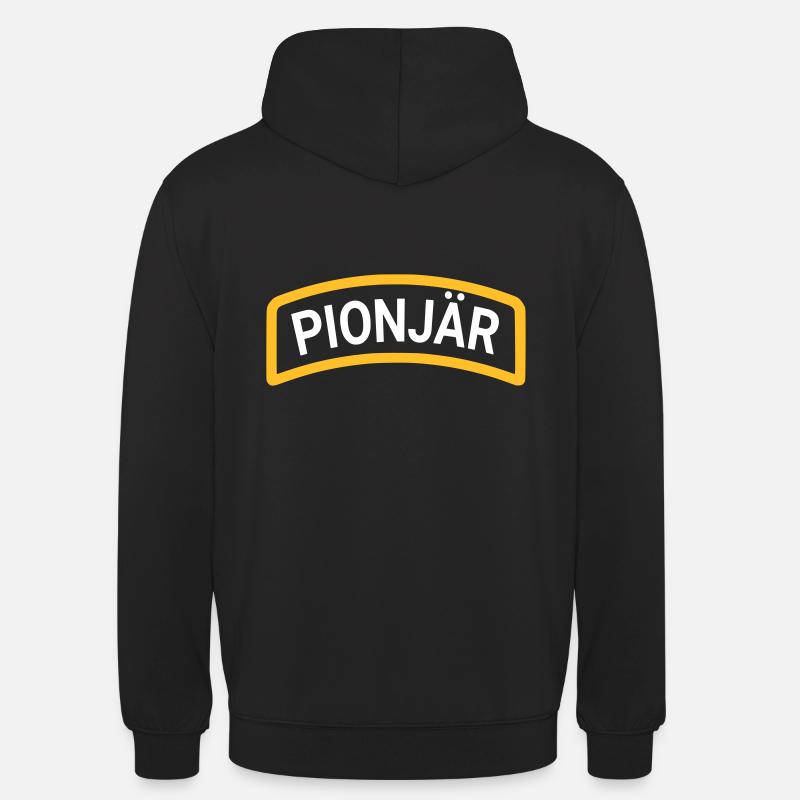 Båge - Pionjär - Luvtröja unisex - svart