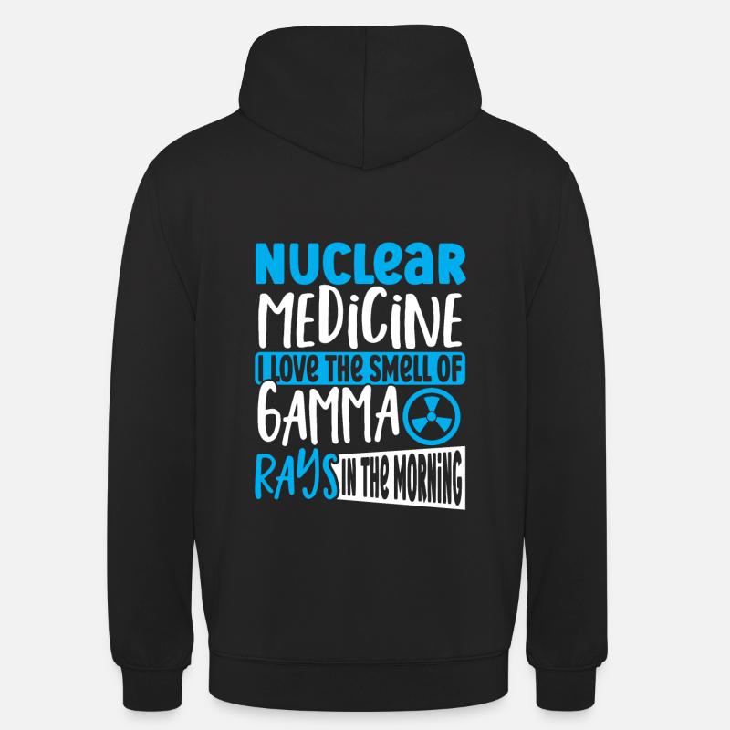 Médecine nucléaire J’aime l’odeur de - Sweat-shirt à capuche unisexe - noir