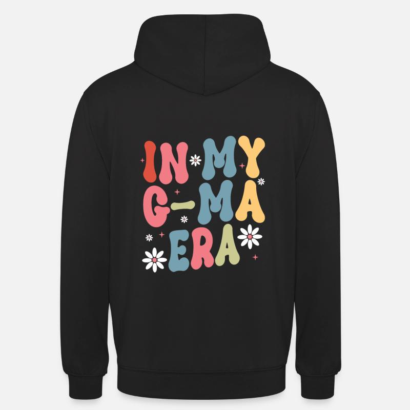 À l’époque de G-Ma - Sweat-shirt à capuche unisexe - noir