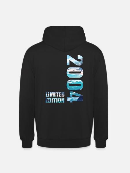 2004 Limited Edition T-Shirt Birthday Idea - Unisex Hoodie - black