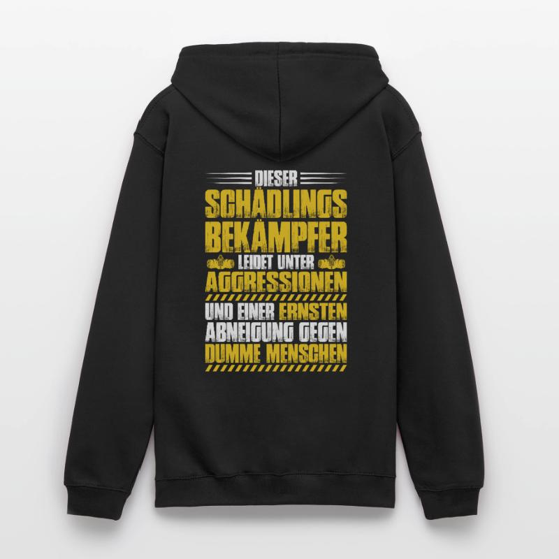 Schädlingsbekämpfer Kammerjäger Geschenk Unisex Hoodie