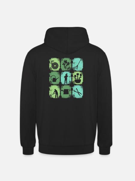 Garden Tools Gardener - Unisex Hoodie - black