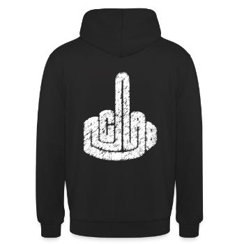 acab tekno 23 - Unisex Hoodie - black - Back - Michal (187cm)