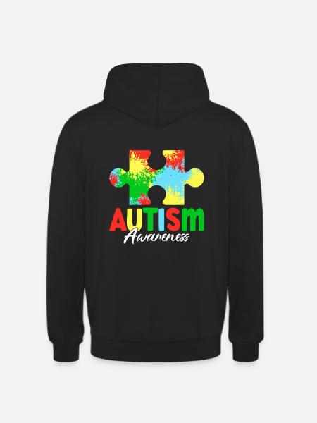 Autism Awareness - Unisex Hoodie - black