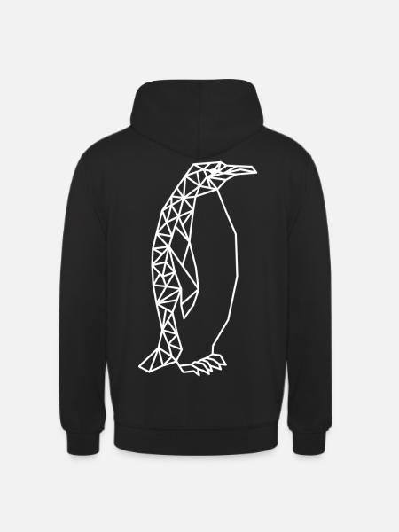 Pinguin - Unisex Hoodie - Schwarz
