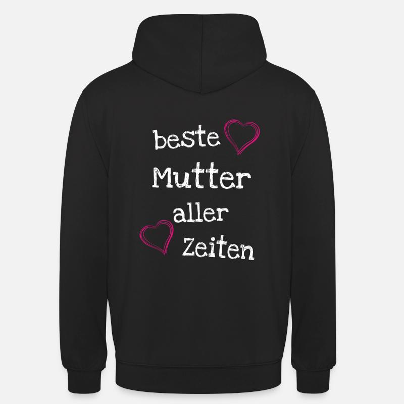 Beste Mutter aller Zeiten - Unisex Hoodie - Schwarz