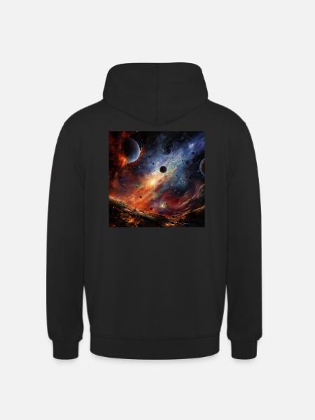 Galaxy War - Unisex Hoodie - Schwarz