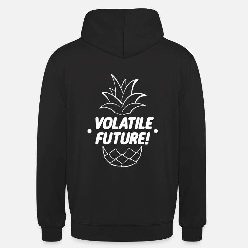 VOLATILE FUTURE! White - Sweat-shirt à capuche unisexe - noir