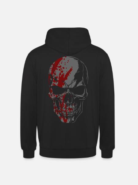 Horror Skull - Unisex Hoodie - black