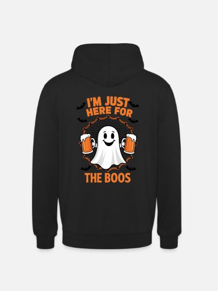 Funny Beer Ghost - Unisex Hoodie - black