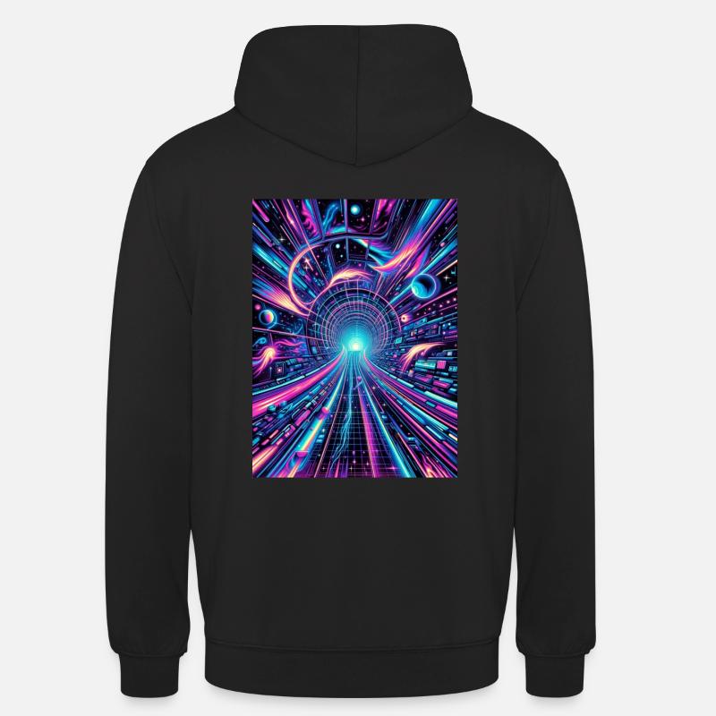 Intergalactic Psychedelics - Unisex Hoodie - Schwarz