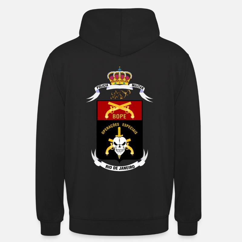 BOPE - Unisex-hettegenser - svart