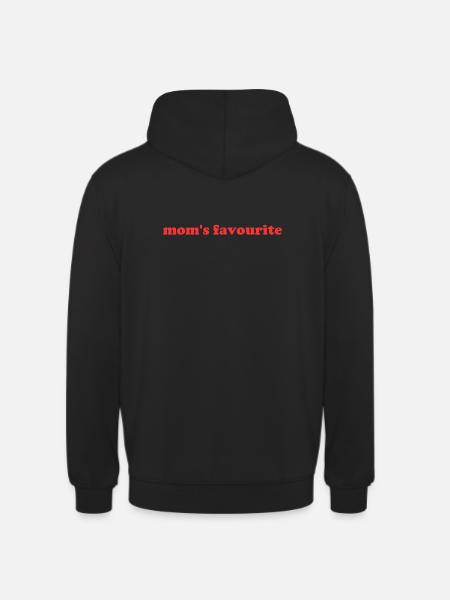 mom's favourite - Unisex Hoodie - black