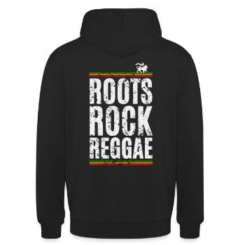 Roots Rock Reggae - Sweat-shirt à capuche unisexe - noir - Dos - Michal (187cm)