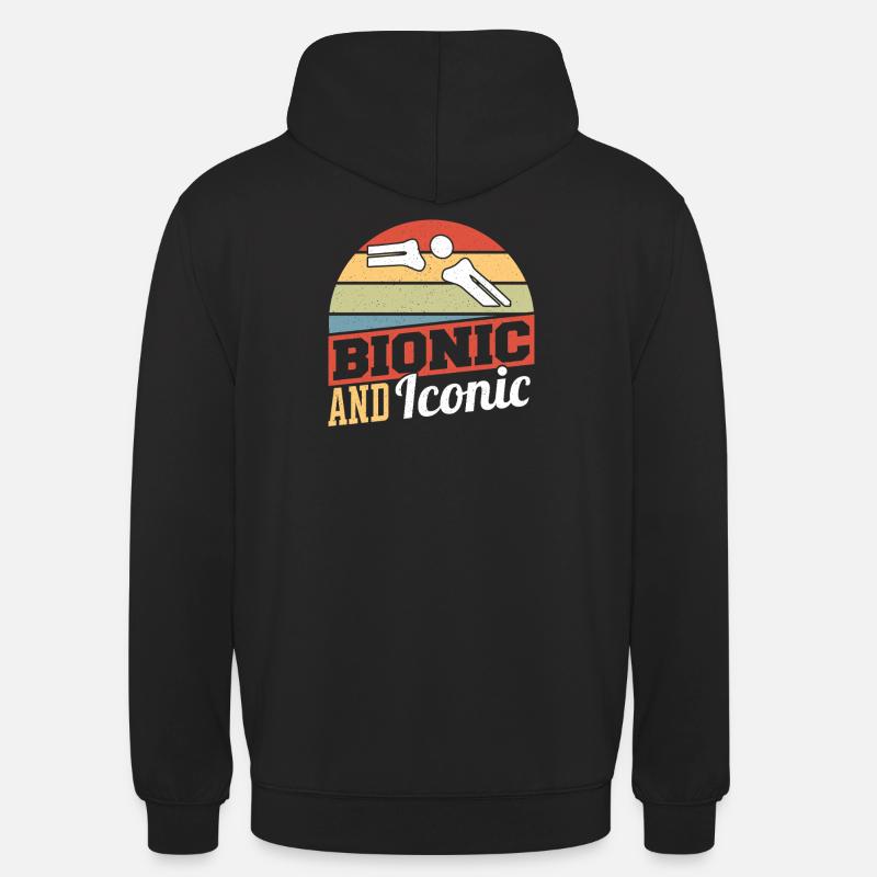 Bionic and iconic - Unisex Hoodie - black