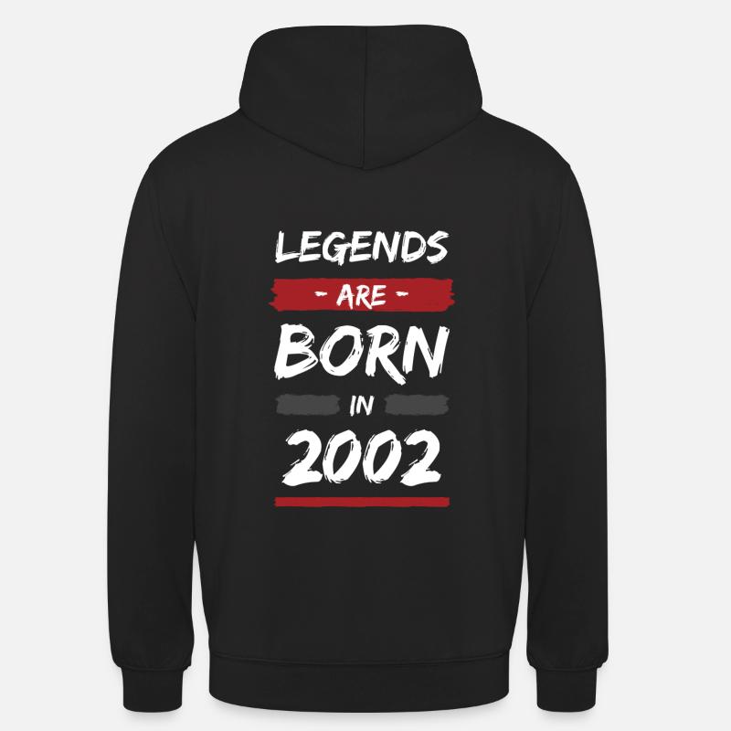 Legends 2002 - Unisex Hoodie - Schwarz