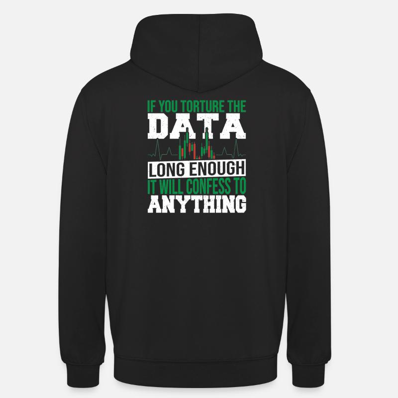 Datenanalyse Datenintegration Datenwissenschaft - Unisex Hoodie - Schwarz