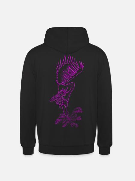 The Pink Venus Flytrap - Unisex Hoodie - Schwarz