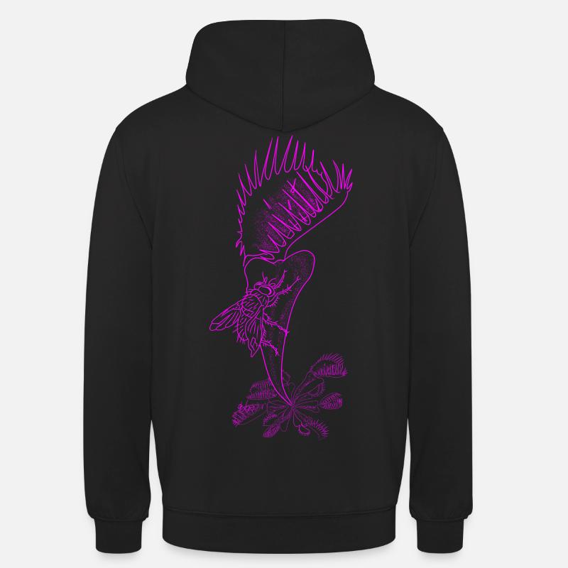 The Pink Venus Flytrap - Unisex Hoodie - Schwarz