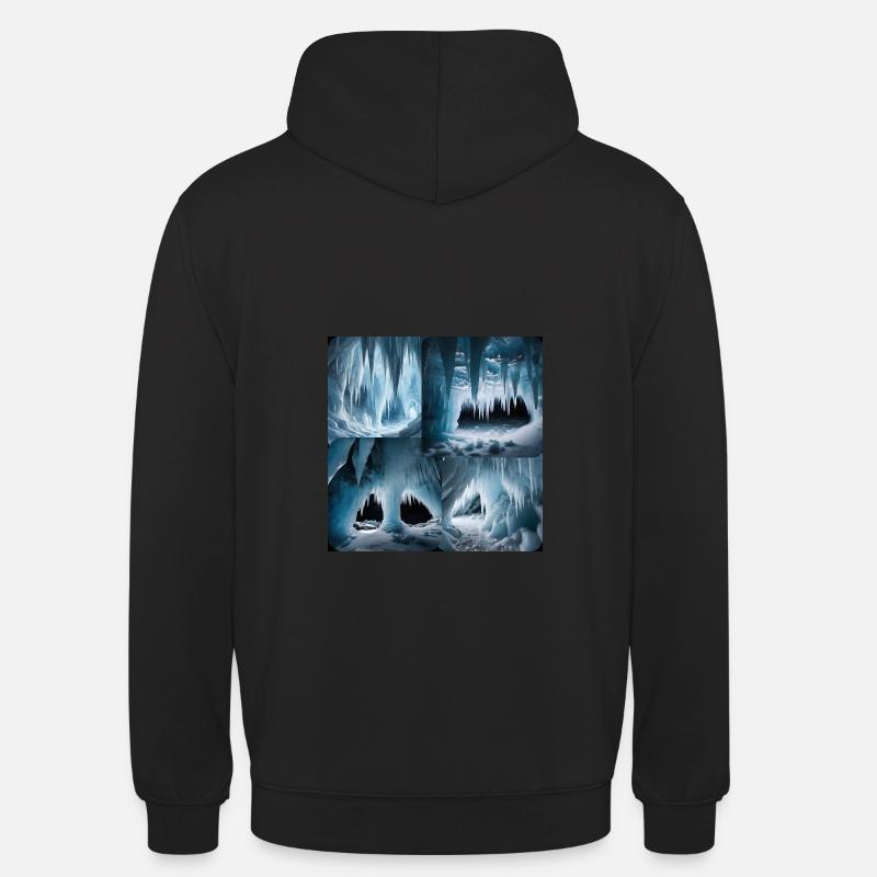 Eishöhle - Unisex Hoodie - Schwarz