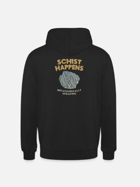 Geology stones geologist saying pun - Unisex Hoodie - black