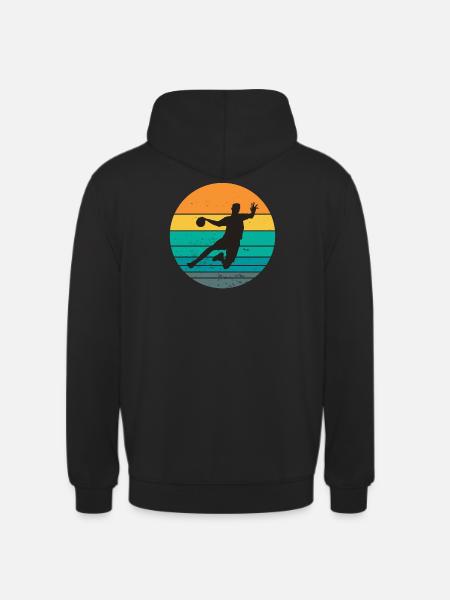 handball, handball fan, playing handball - Unisex Hoodie - black
