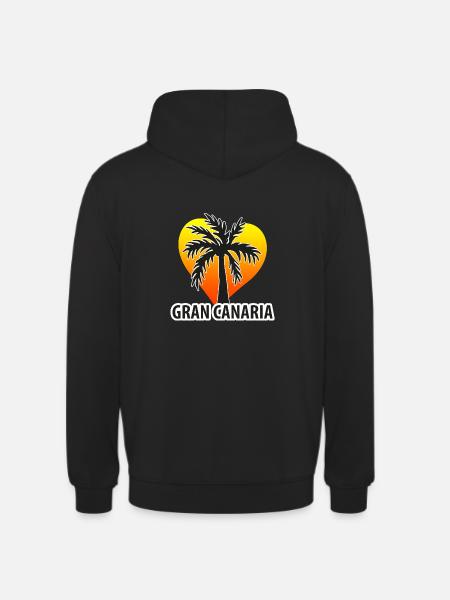 Gran Canaria palm heart - Unisex Hoodie - black