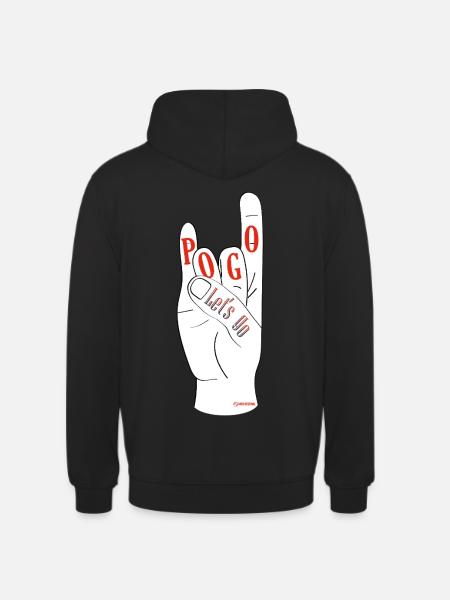 Let's Go Pogo - Unisex Hoodie - black