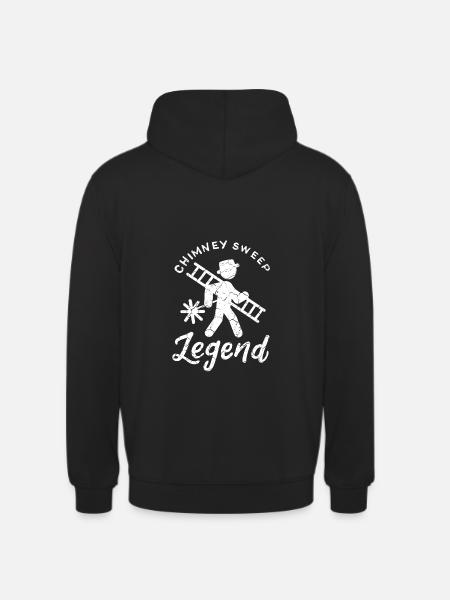 Porte-bonheur ramoneur - Sweat-shirt à capuche unisexe - noir