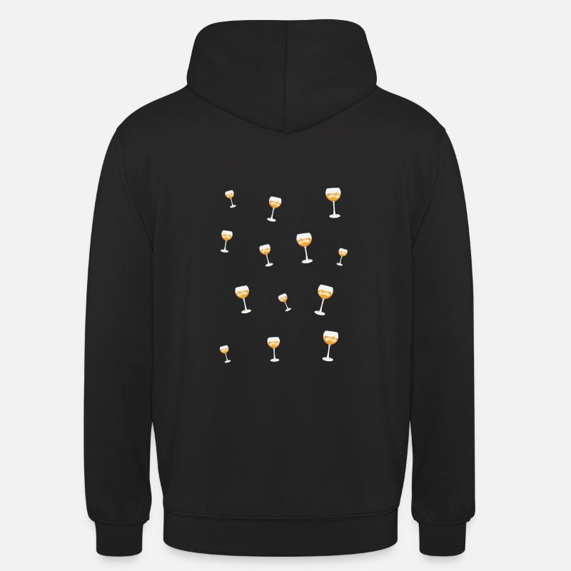 Bonjour l’apéritif - Sweat-shirt à capuche unisexe - noir