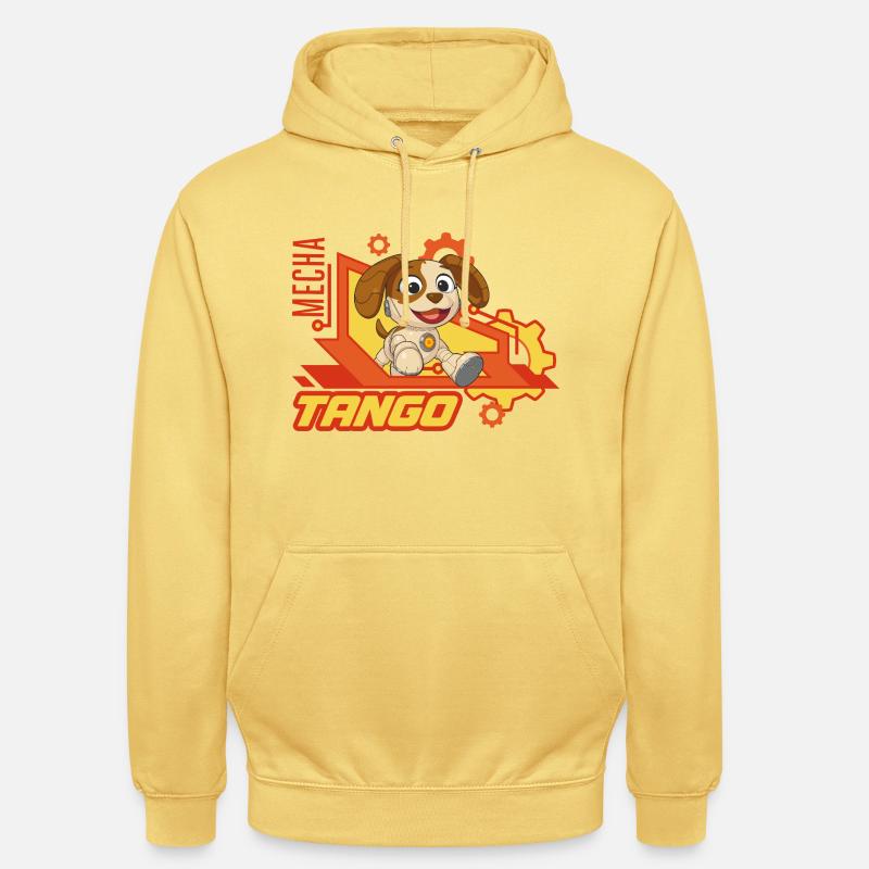 Mecha Builders Mecha Tango - Sweat-shirt à capuche unisexe - jaune citron