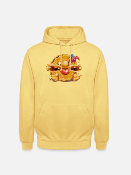 Scherzkeks - Unisex Hoodie - Zitronengelb