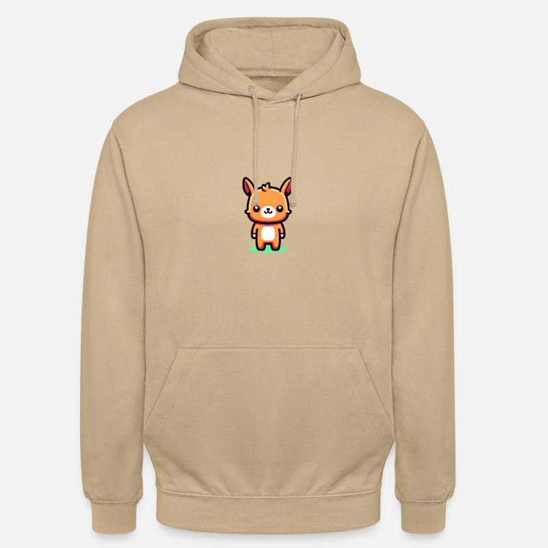 Putziges Lama - Unisex Hoodie - Beige