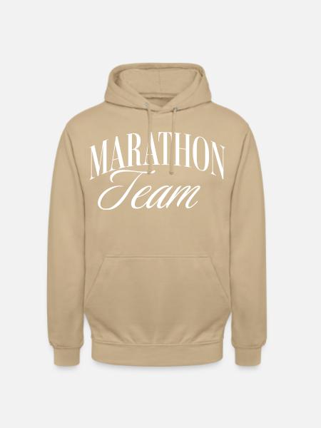 Marathon Team - Unisex Hoodie - Beige