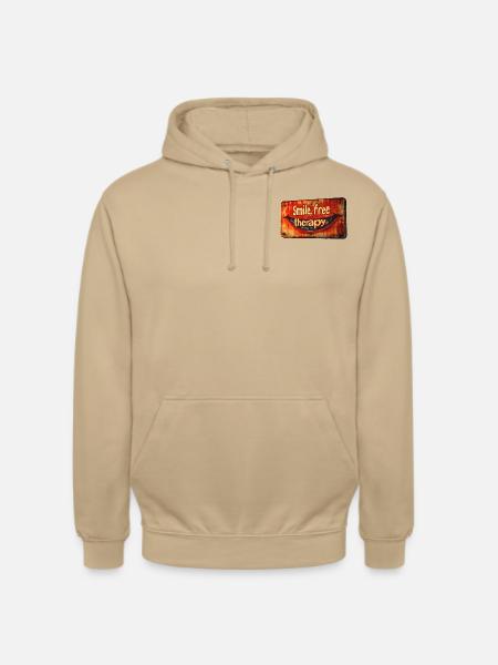 Smile free therapy - Unisex Hoodie - beige