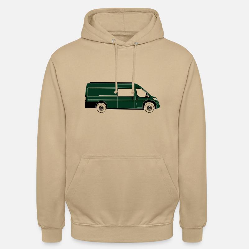 Jumper Boxer Ducato 4x4 aventure - Sweat-shirt à capuche unisexe - beige