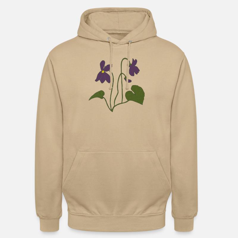 Vailchen - Sweat-shirt à capuche unisexe - beige
