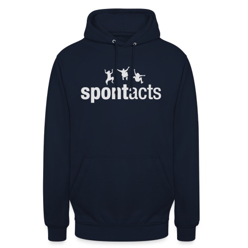 spontacts_Logo_weiss - Unisex Hoodie
