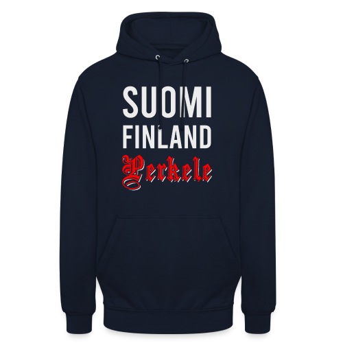 Suomi Finland Perkele - Huppari ”unisex”