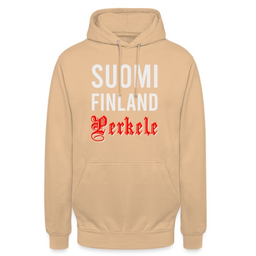 Suomi Finland Perkele - Huppari ”unisex”
