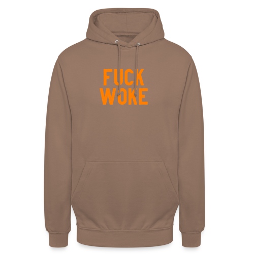 Fuck Woke - Uniseks hoodie