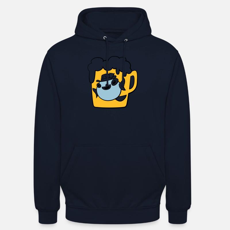 Fisch - Unisex Hoodie - Navy