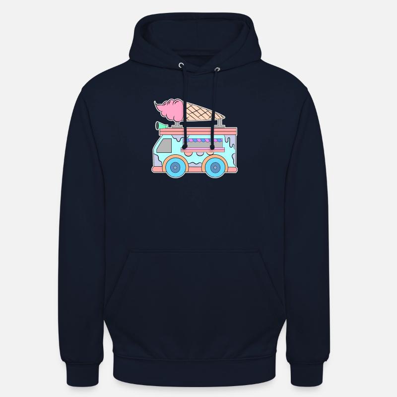 Kids Eiscreme - Unisex Hoodie - Navy