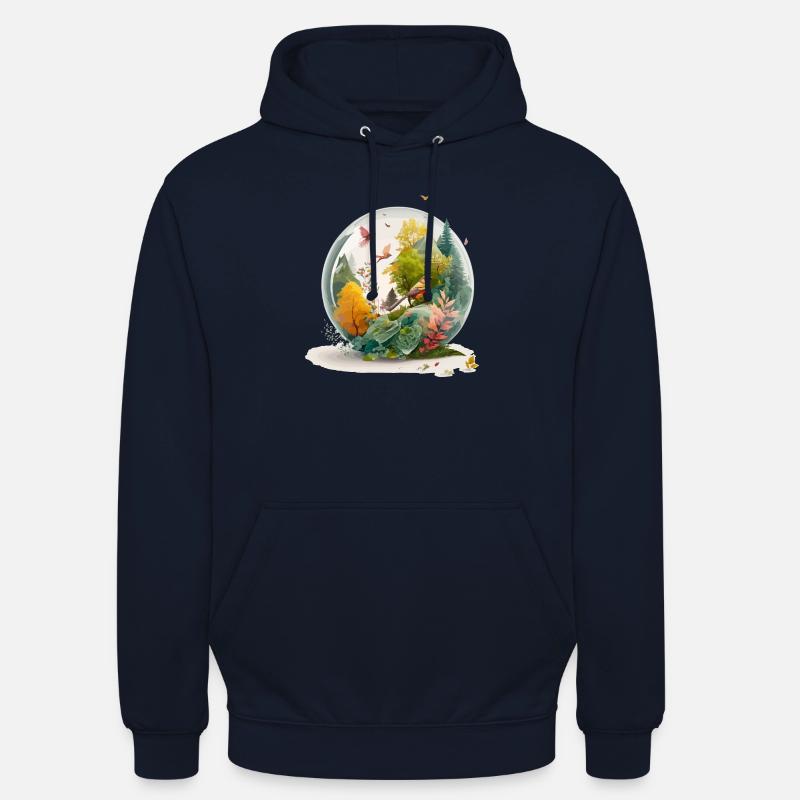 The miniature drill - Unisex Hoodie - navy