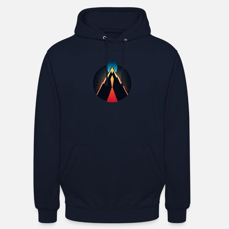 Vulkan Logo - Unisex Hoodie - Navy